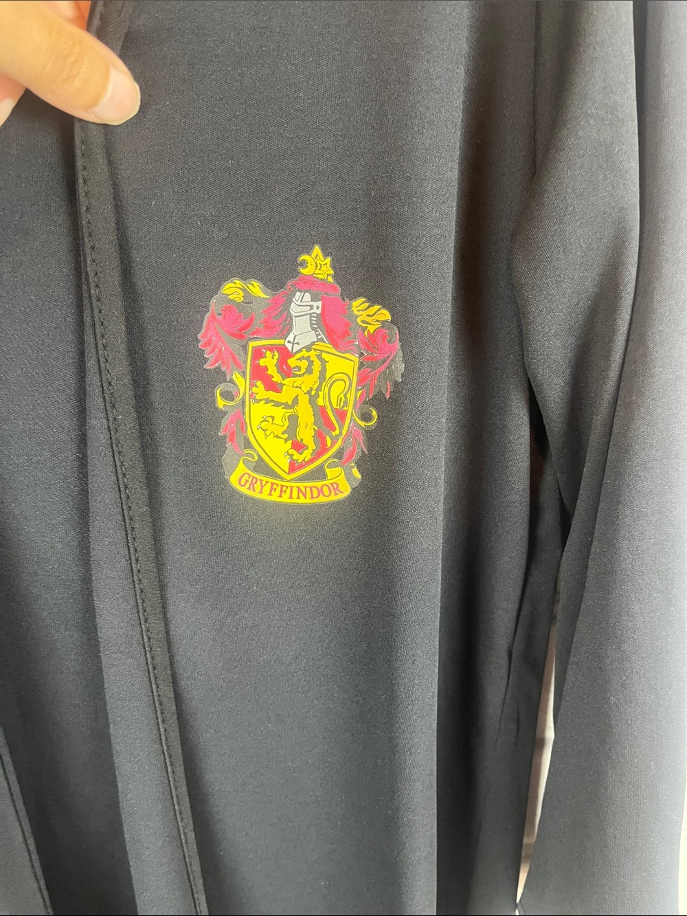 Rubies Harry Potter Gryffindor Hooded Robe Kids Size Large Halloween - Picture 2 of 7